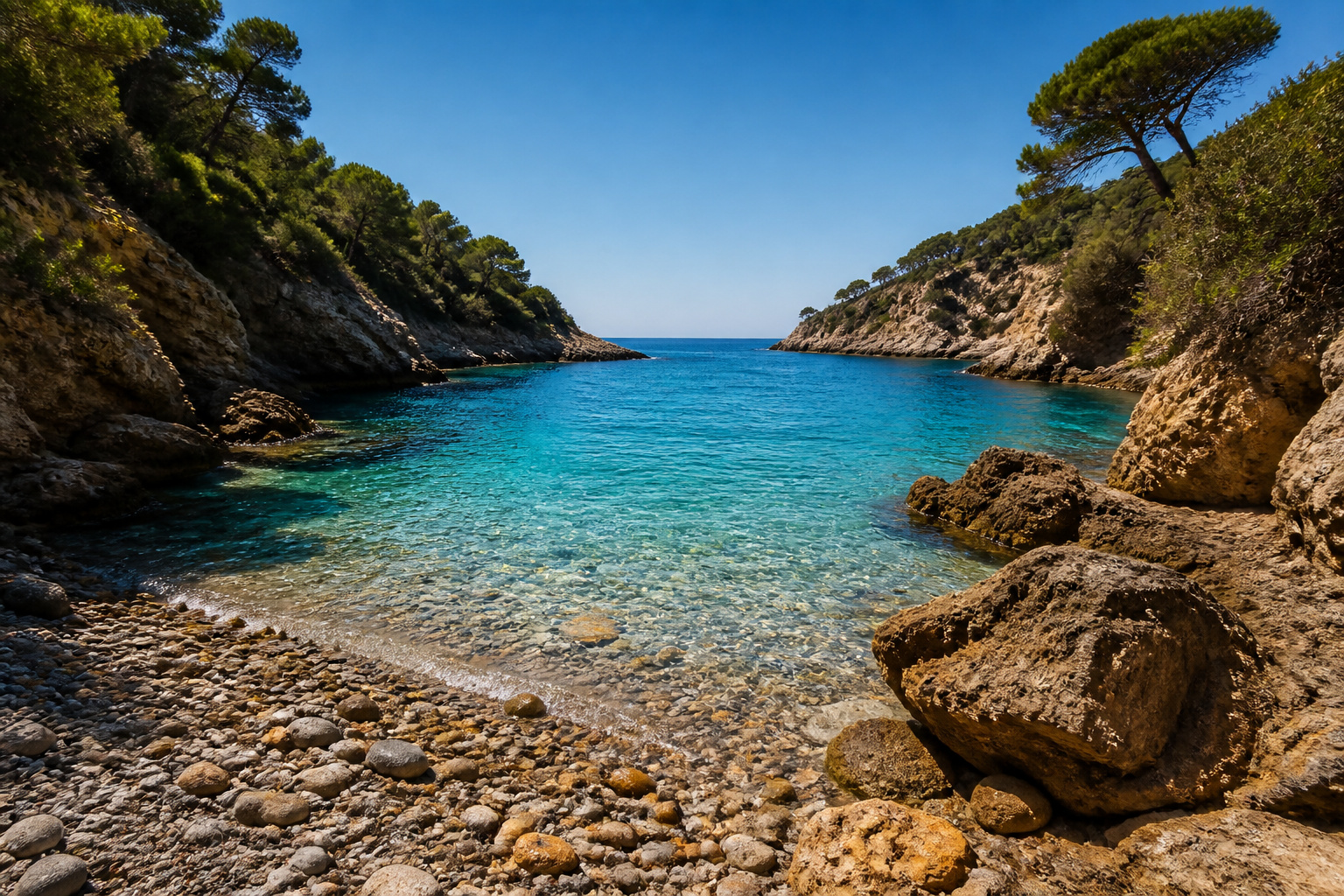 Crique secrete de le liouquet la ciotat