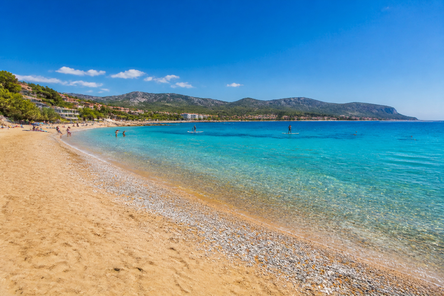 Plage de la ciotat france journee dete parfaite